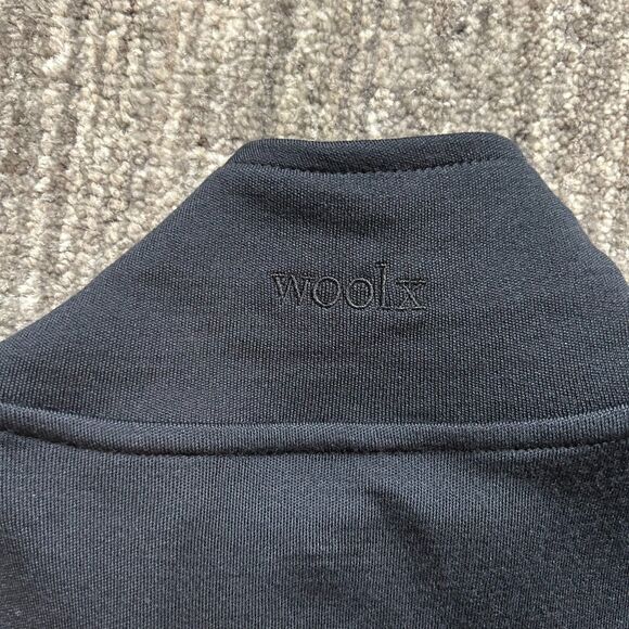 WoolX 100% Merino Wool Full Zip Sweater, Black, 2XL, NWT - Picture 6 of 11